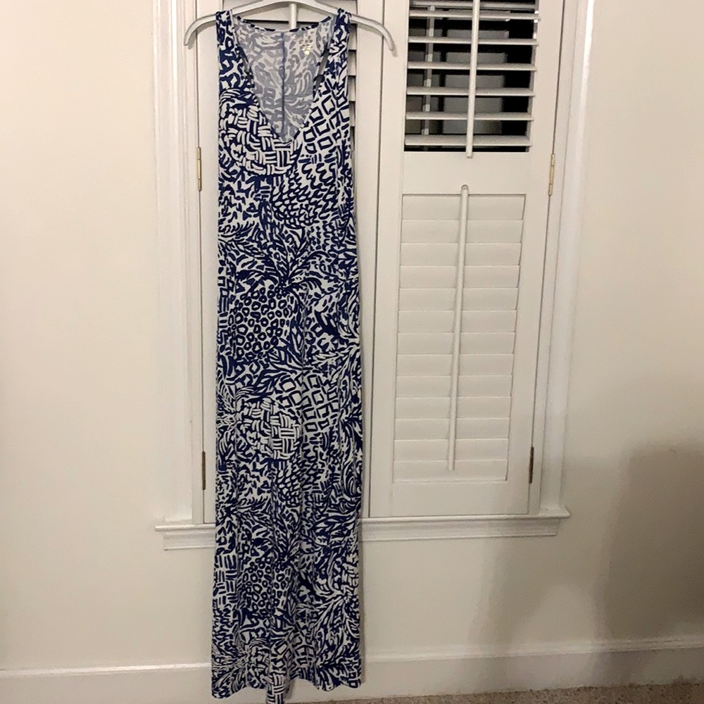 Lilly Pulitzer maxi dress with side slits